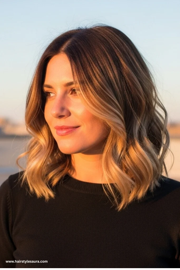 13 Soft Layered Haircut Ideas That Will Give You Effortless Beauty 12 Soft Layers with Balayage Highlights