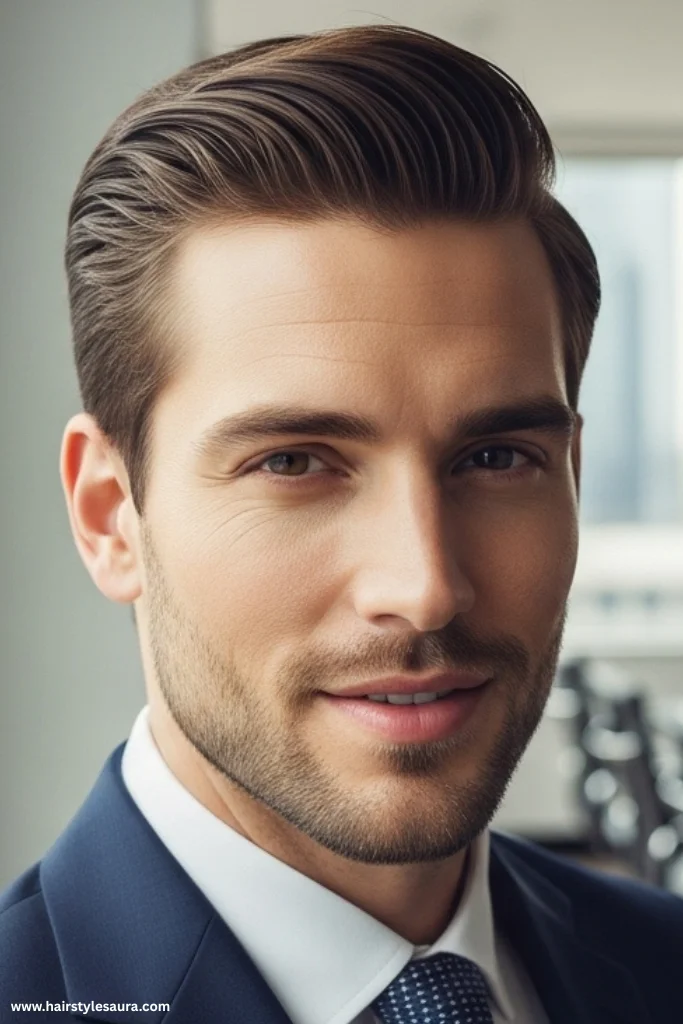 12 Timeless Vintage Hairstyles for Men Ideas to Rock with Confidence 12 The Executive Contour