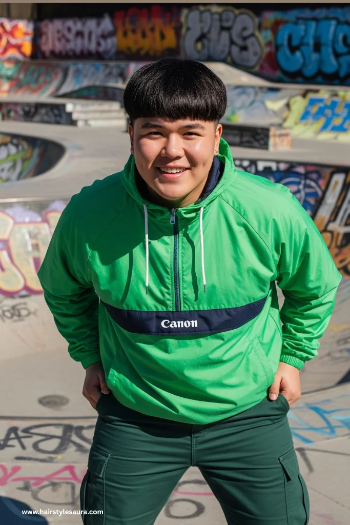 12 Cool & Classic 90s Hairstyles for Guys That Still Turn Heads 13 Mushroom Cut (Bowl Cut)