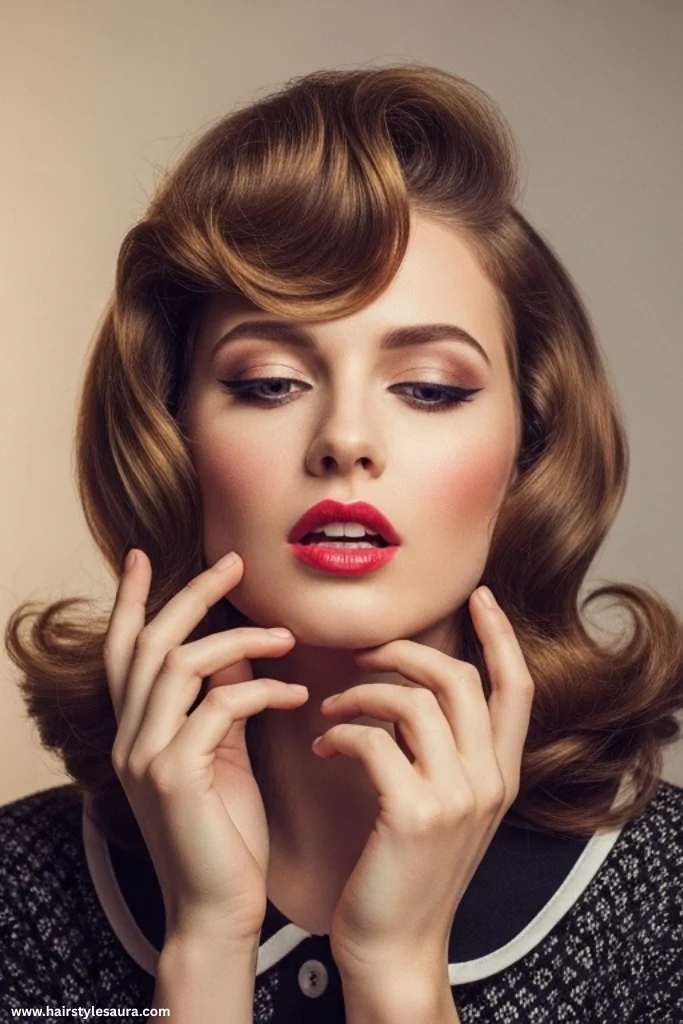 13 Feather Layered Haircuts Ideas for Women 13 Retro Feathered Layers with Volume