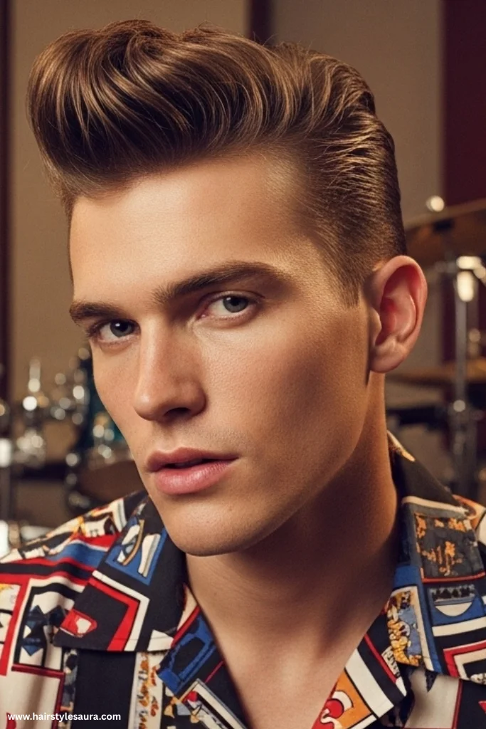 12 Timeless Vintage Hairstyles for Men Ideas to Rock with Confidence 13 The Rockabilly Quiff
