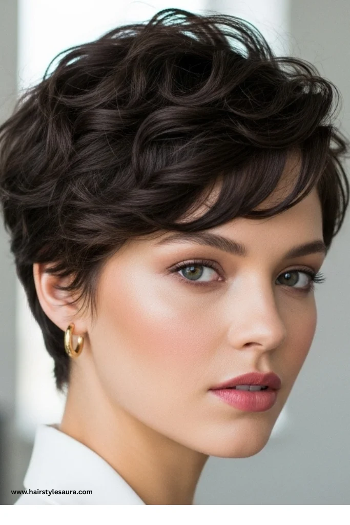 13 Stunning Curly Pixie Cuts 3C Ideas That Will Inspire Your Next Look 13 Undercut Pixie with Long Top Curls