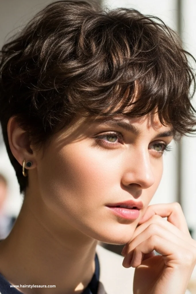 13 Bold and Beautiful curly pixie cuts 4c hair You Need to Try 14 Pixie with Curly Bangs