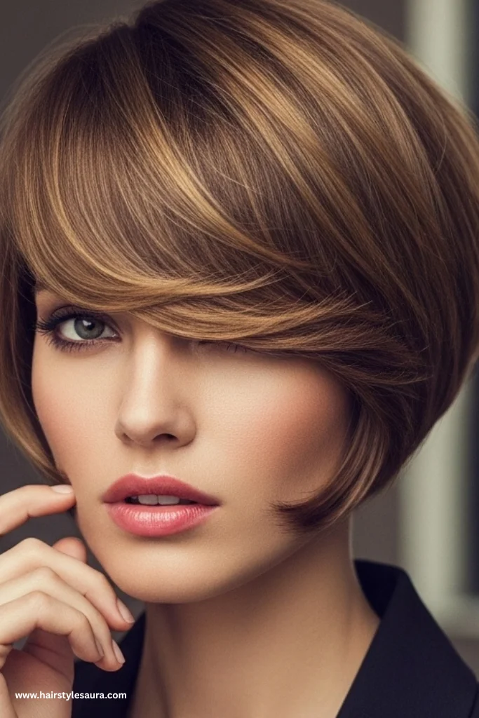 13 Soft Layered Haircut Ideas That Will Give You Effortless Beauty 14 Softly Layered Pixie with Long Bangs