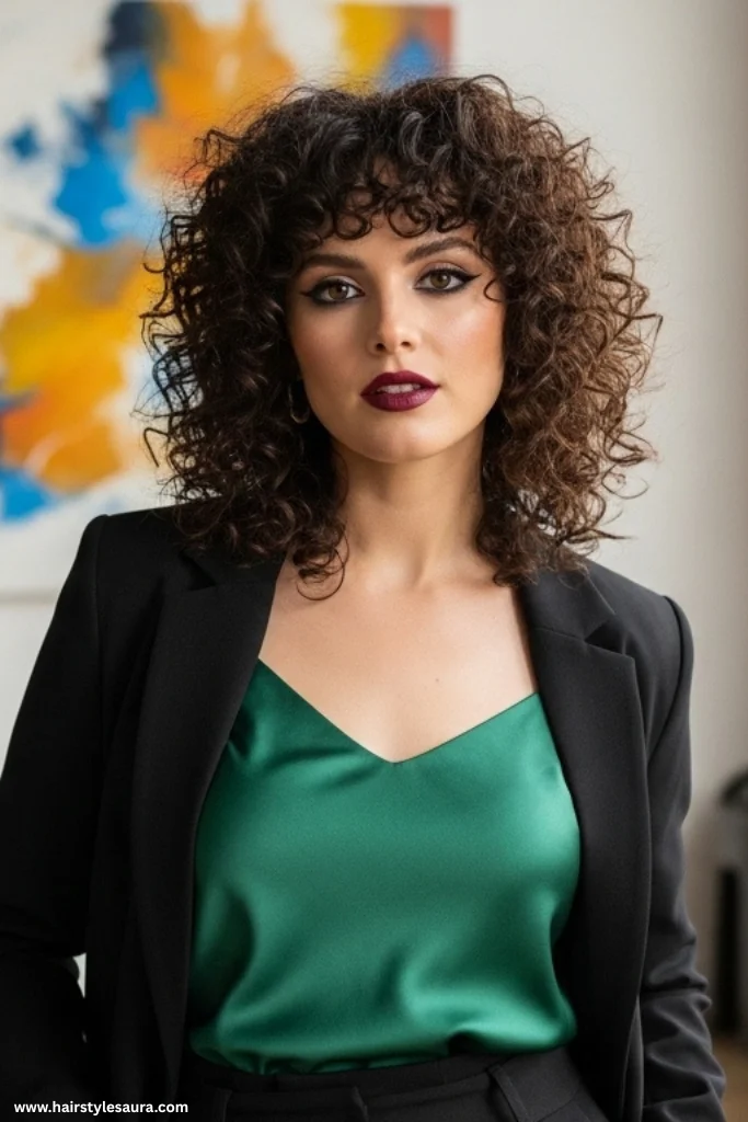 14 Stunning Butterfly Cut Ideas for Curly Hair That You’ll Love 15 Asymmetrical Butterfly Flair