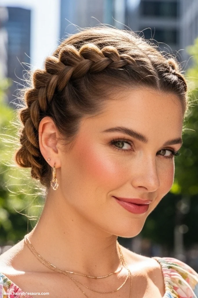 12 Flirtatious Valentines Hairstyles Ideas to Make Hearts Skip a Beat 3 Half-Up Heart Braid