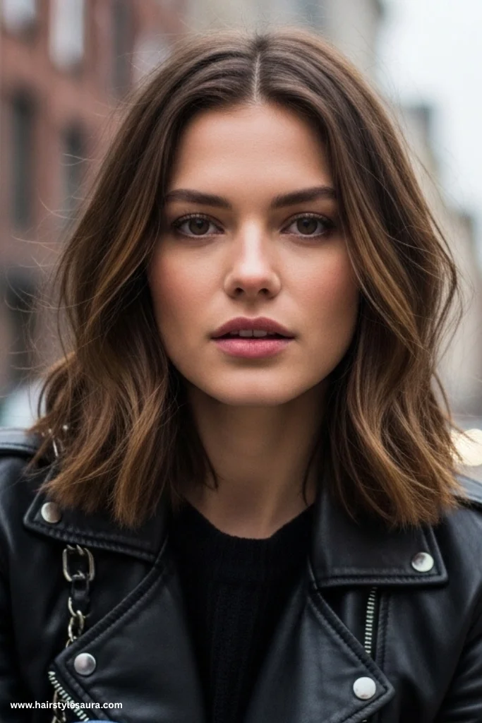 10 Flattering Layered Haircuts for Thick Hair Every Woman Should Try 3 Layered Lob (Long Bob)