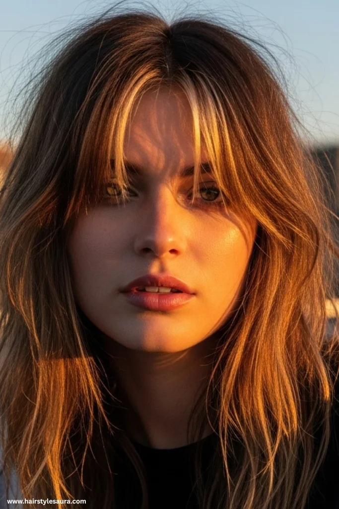 13 Choppy Long Layered Haircuts Ideas That Are Effortlessly Stylish 3 Long Choppy Layers with Face-Framing Highlights