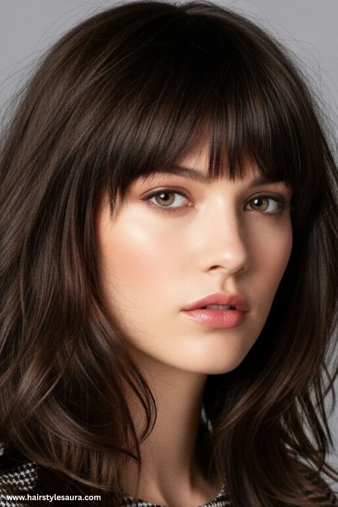 10 Trendy Layered Octopus Cut Ideas That Blend Volume and Edge 3 Octopus Cut with Curtain Bangs