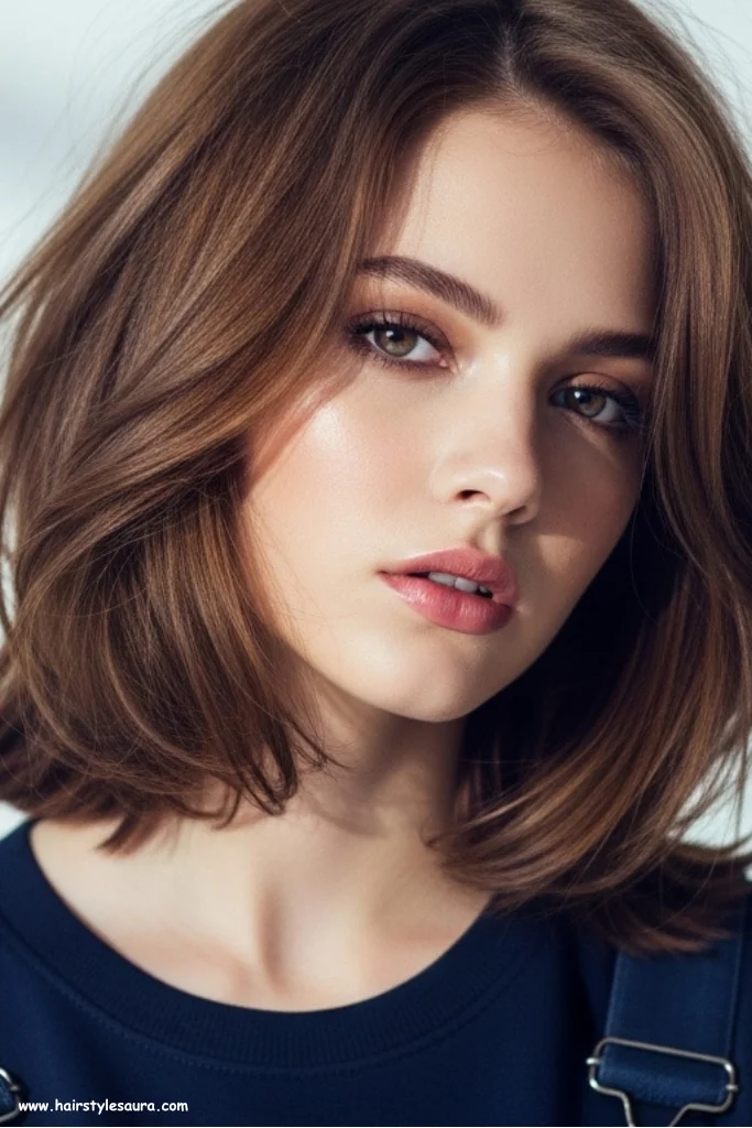 13 Layered Haircuts Ideas for Women That Instantly Elevate Your Style 3 Shoulder-Length Layered Lob