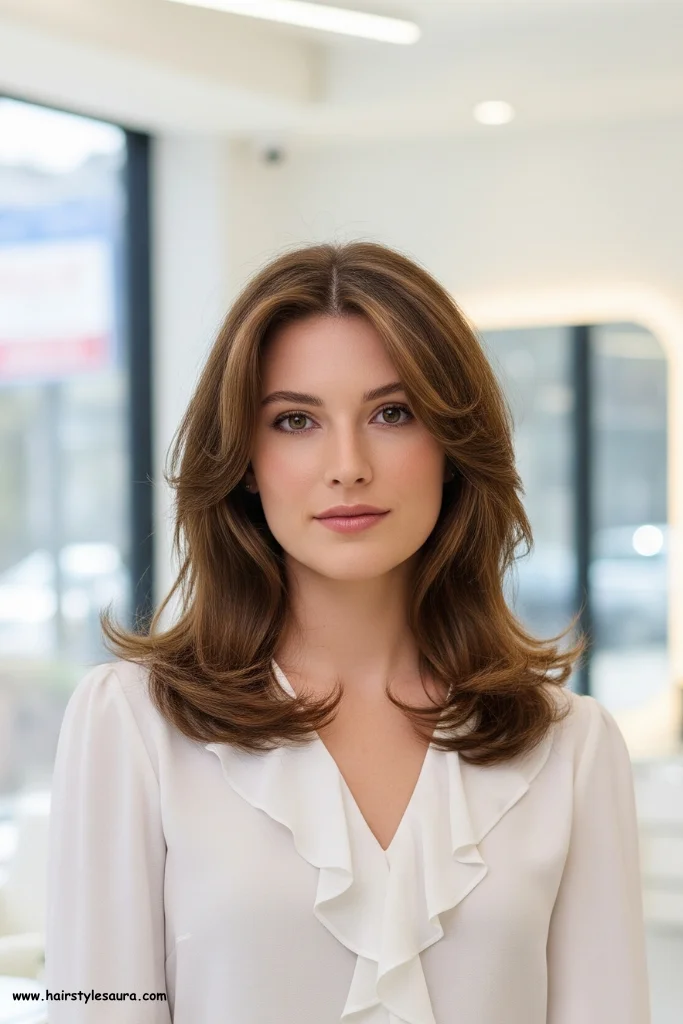 12 Stunning Layered Haircuts Ideas for Shoulder Lengths 4 Classic Feathered Layers