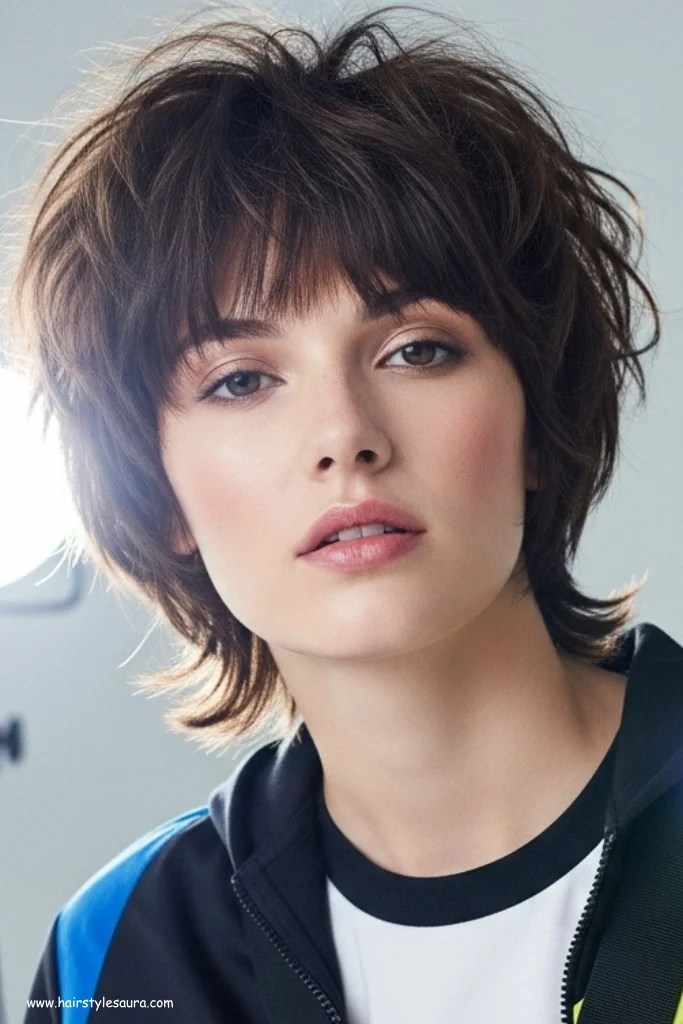 12 Shag Cuts for Wavy Hair Ideas That Look Effortlessly Chic 4 Short Shag with Volume