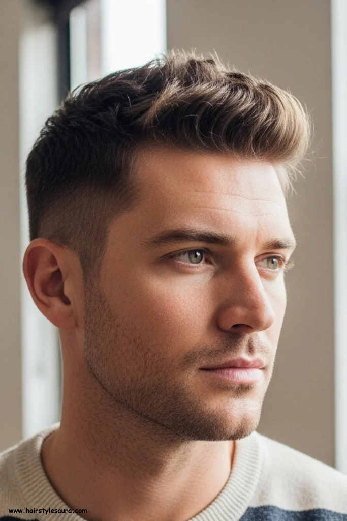 10 Stylish Ear Length Haircuts for Boys Ideas That Totally Rock 4 Textured Crop