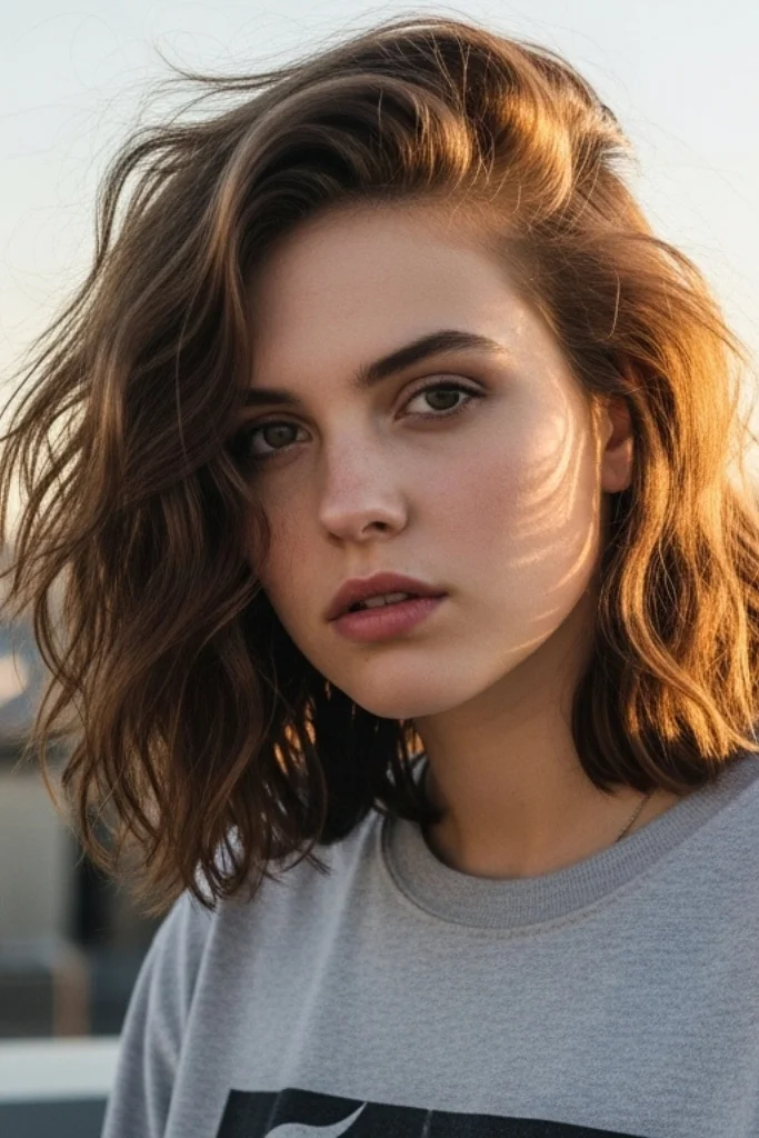 10 Stunning Butterfly Wolf Cut Ideas Women Are Loving Right Now 4 Wavy Butterfly Wolf Cut