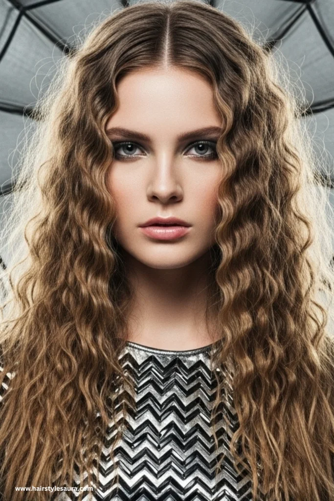 12 Timeless 90s Hairstyles for Women That Are Making a Major Comeback 5 Crimped Hair