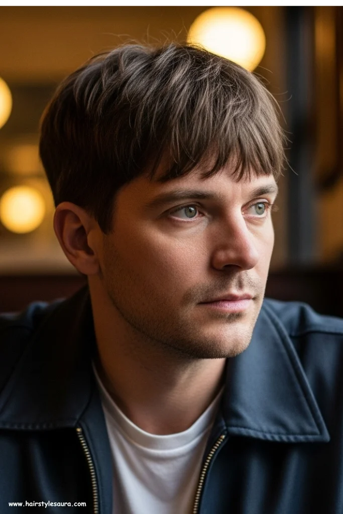 10 Stylish Ear Length Haircuts for Boys Ideas That Totally Rock 5 Layered Mop Top