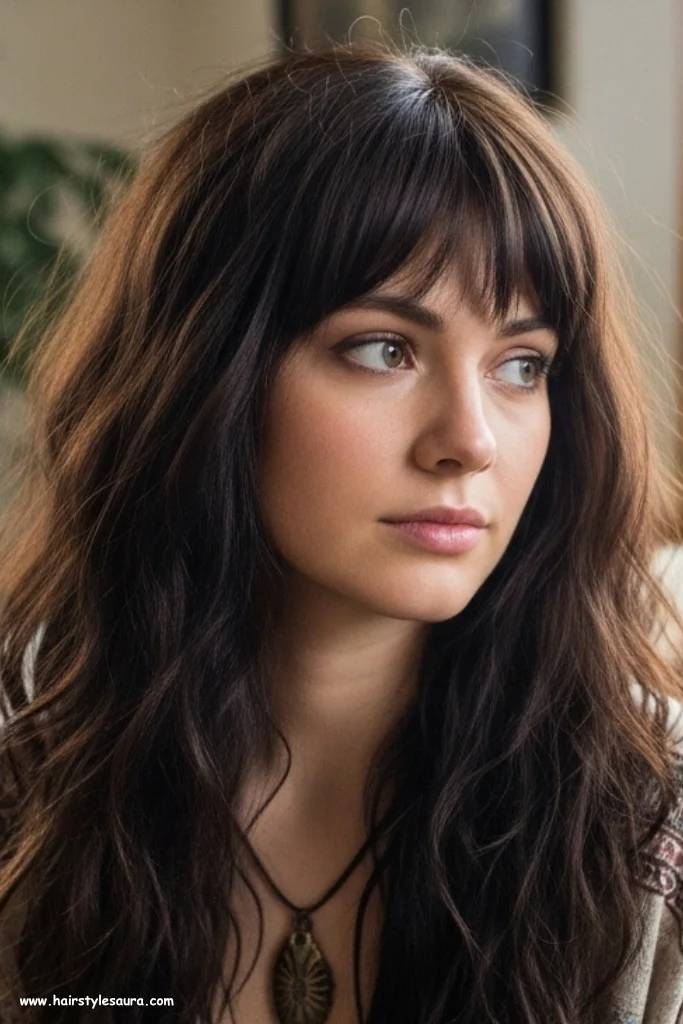 10 Stunning Butterfly Wolf Cut Ideas Women Are Loving Right Now 5 Long Butterfly Wolf Cut