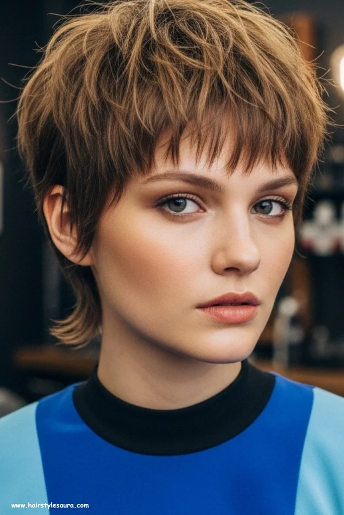 13 Gorgeous Layered Haircut for Fine Hair Ideas Women Love 5 Pixie Cut with Choppy Layers
