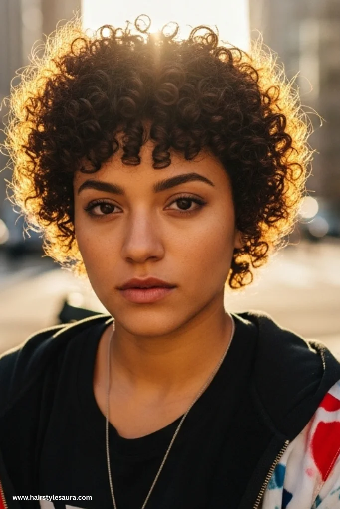 11 Stunning Octopus Cut Curly Ideas Women Are Obsessing Over 5 Short Octopus Cut with Tight Curls