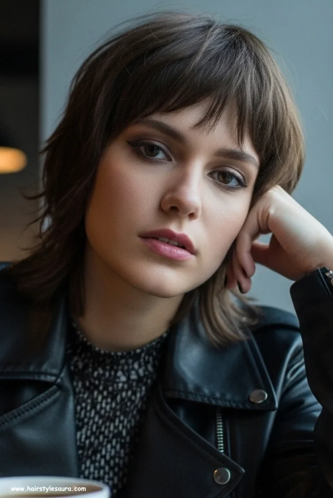 12 Gorgeous Layered Haircut for Thin Hair Ideas Women Love 5 Short Shag Cut