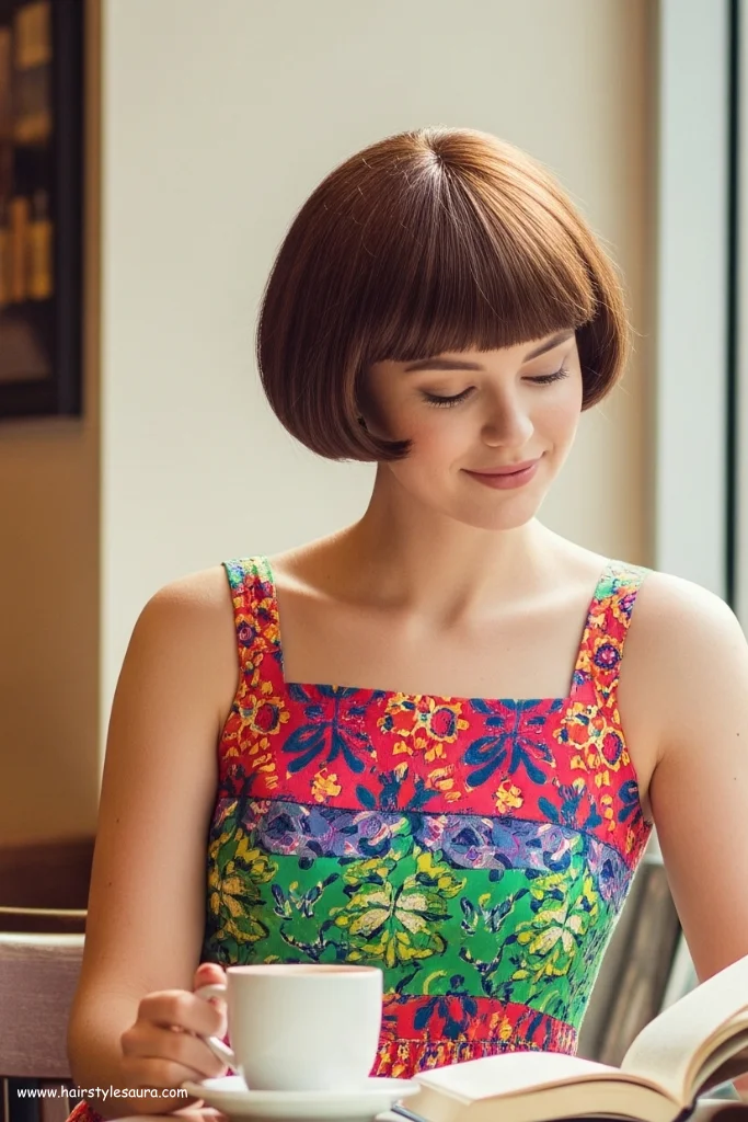 10 Iconic 90s Short Hairstyles ideas for a Retro-Chic Look 5 The Mushroom Cut