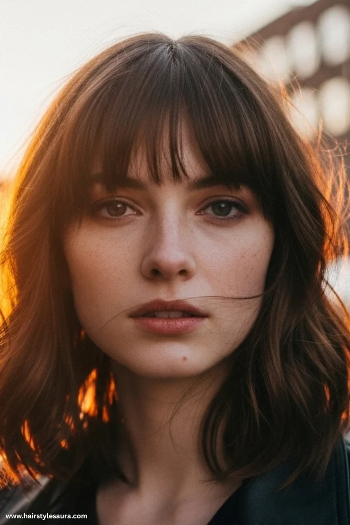 13 Feather Layered Haircuts Ideas for Women 6 Layered Shag with Feathered Crown