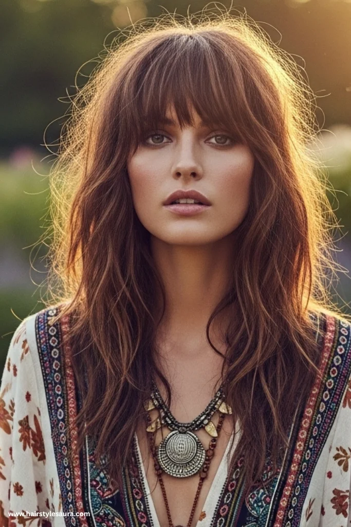 13 Stunning Shag Cuts for Fine Hair Ideas That Add Instant Volume 6 Long Shag with Soft Waves