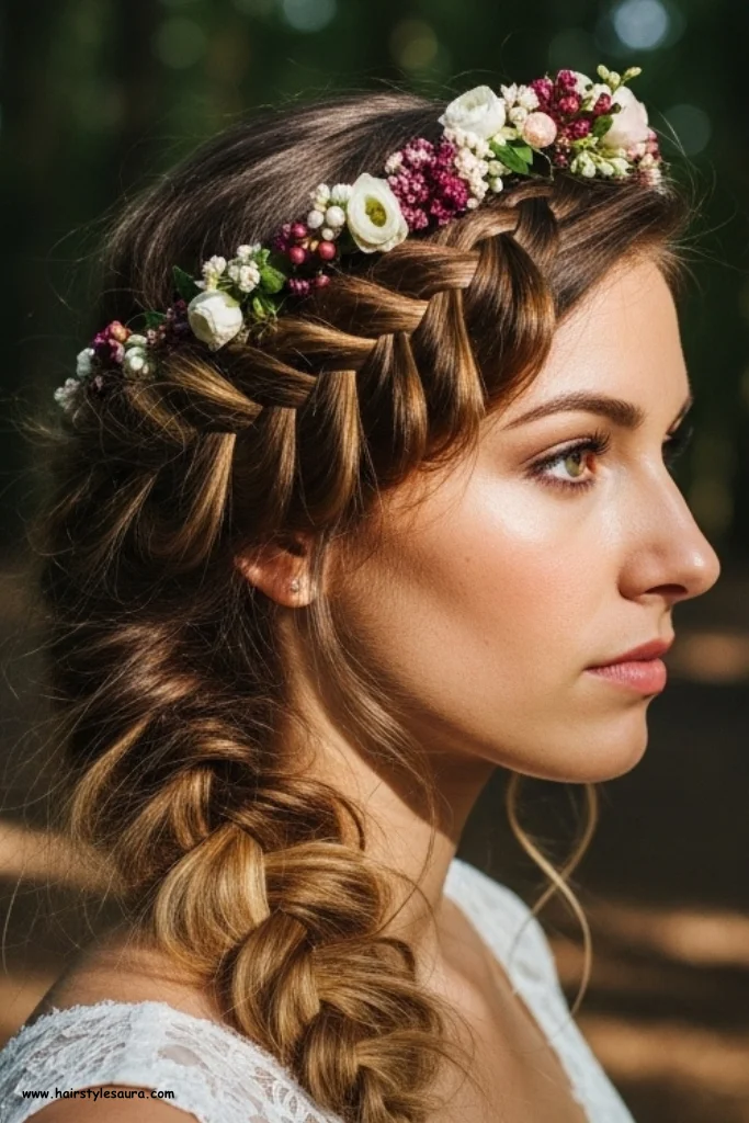 Messy Side Braid