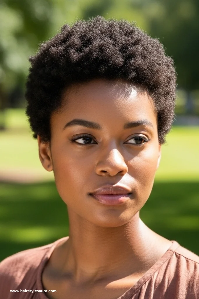 13 Bold and Beautiful curly pixie cuts 4c hair You Need to Try 6 Mini Afro Pixie