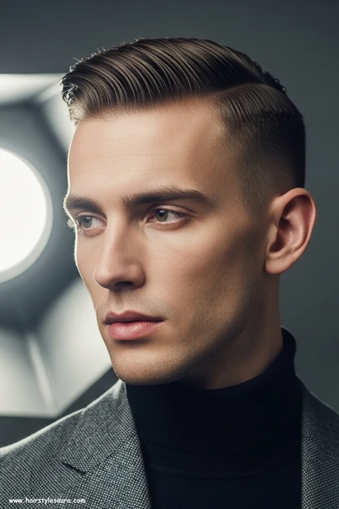 10 Stylish Ear Length Haircuts for Boys Ideas That Totally Rock 6 Tapered Ear-Length Cut