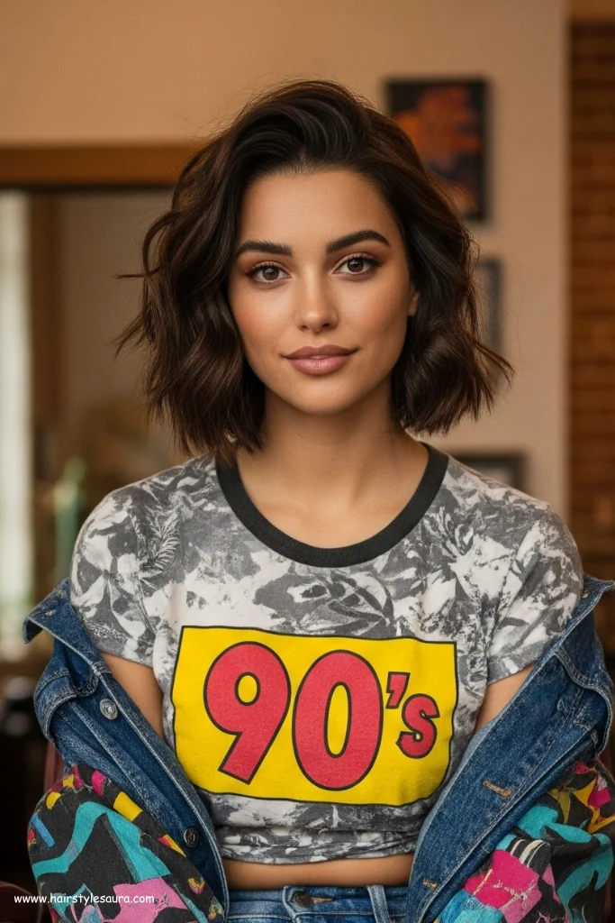10 Iconic 90s Short Hairstyles ideas for a Retro-Chic Look 6 The Rachel (Short Version)