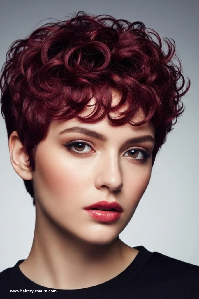 13 Bold and Beautiful curly pixie cuts 4c hair You Need to Try 7 Colored Pixie with Tight Curls