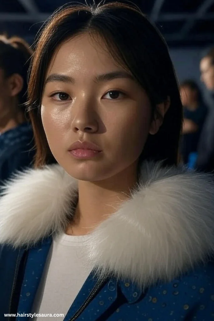 10 Chic Korean Wolf Cut Ideas for Medium Hair You’ll Want to Try ASAP 7 Korean Wolf Cut with Volume Crown
