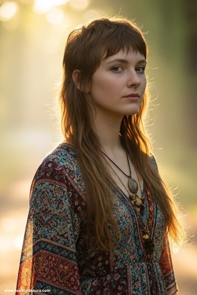 12 Bold Mullet Wolf Cut Ideas Women Are Loving Right Now 7 Long-Length Mullet Wolf
