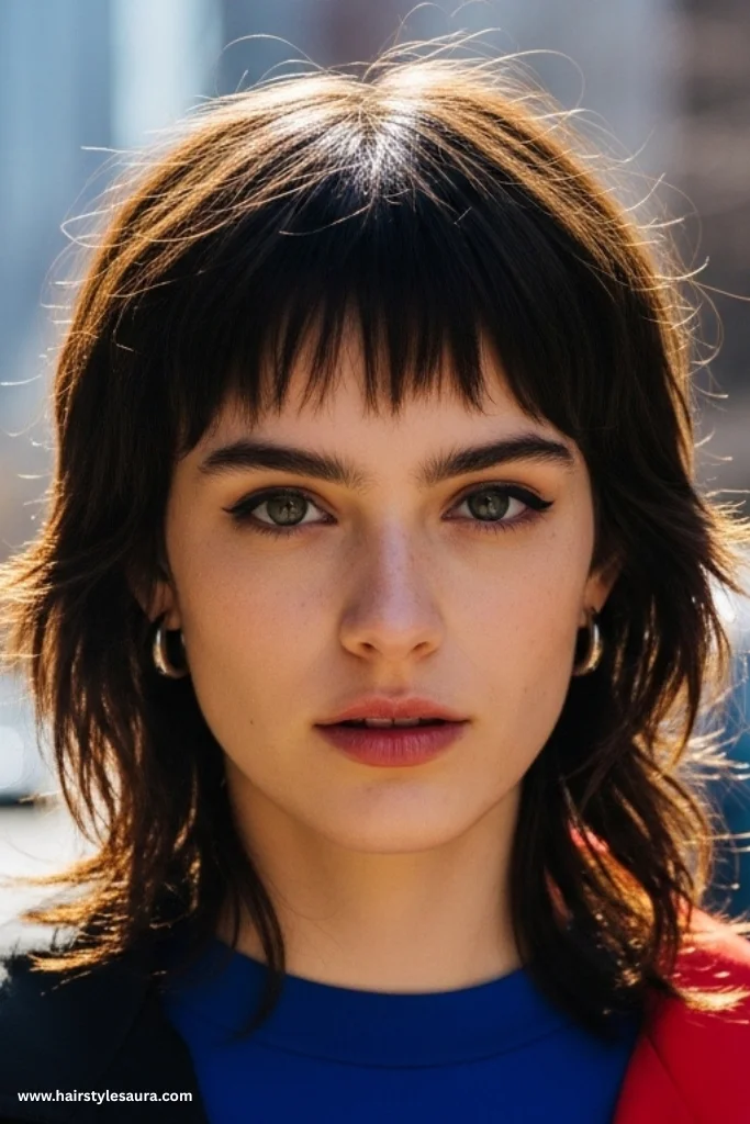13 Stunning Shag Cuts for Fine Hair Ideas That Add Instant Volume 7 Shag with Micro Bangs