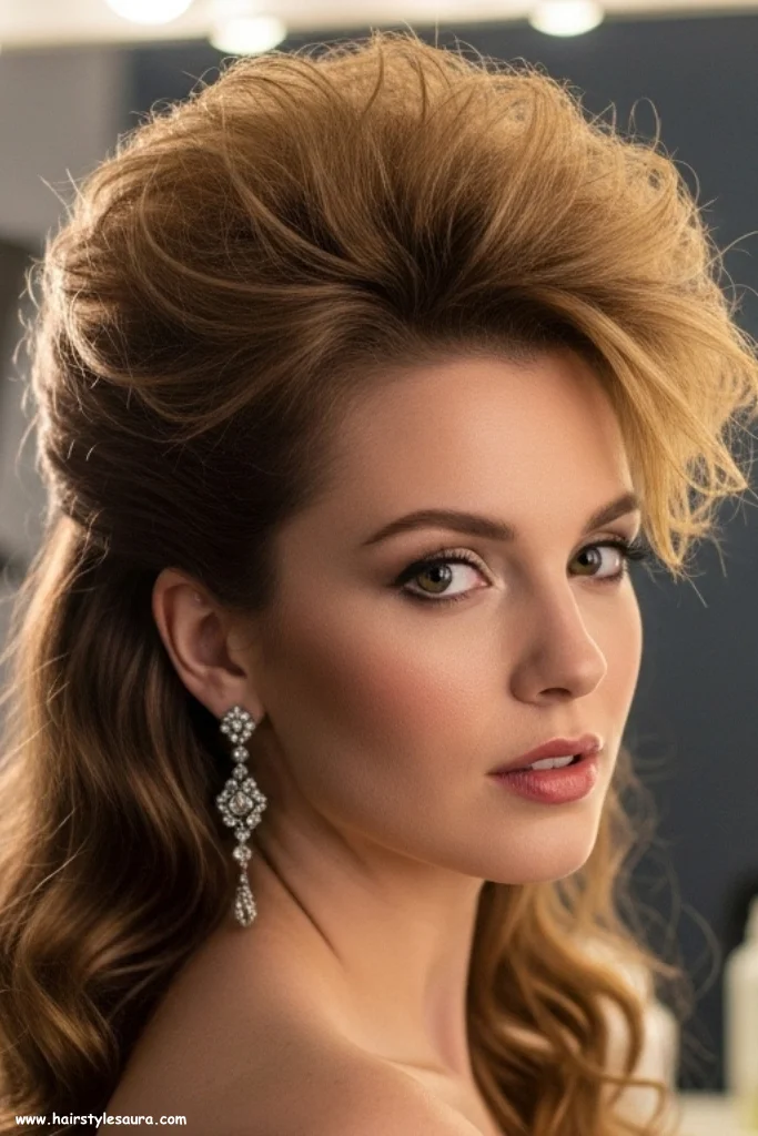 10 Bold and Beautiful 80s Hairstyles Women Are Loving Again 7 Voluminous Blowout