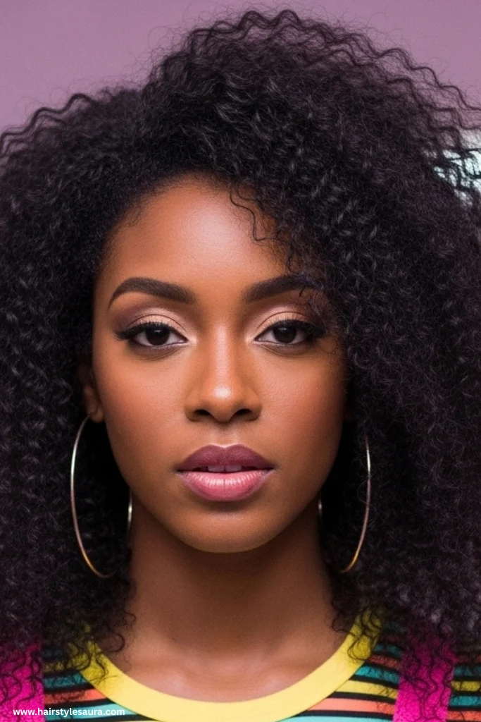 12 Timeless 90s Hairstyles for Black Hair You’ll Love to Rock Again 8 Crimped Hair with Volume