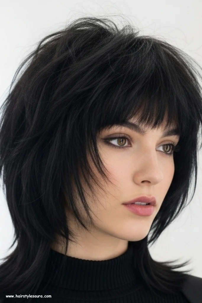 10 Stunning Butterfly Wolf Cut Ideas Women Are Loving Right Now 8 Layered Butterfly Wolf Cut for Thick Hair