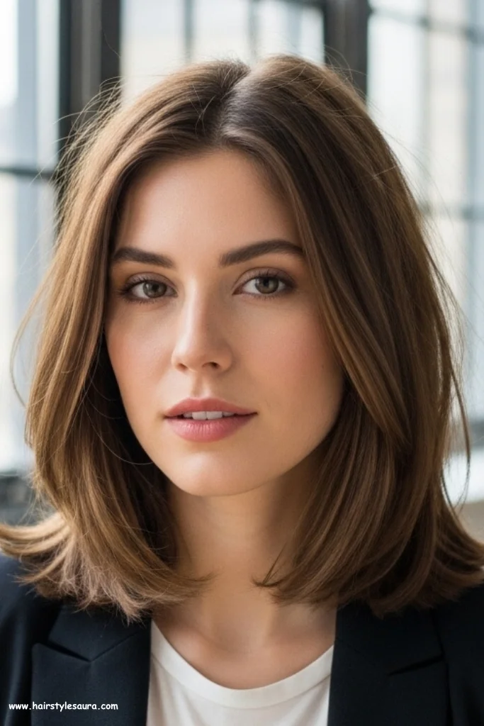 12 Stunning Layered Haircuts Ideas for Shoulder Lengths 8 Layered Lob (Long Bob)