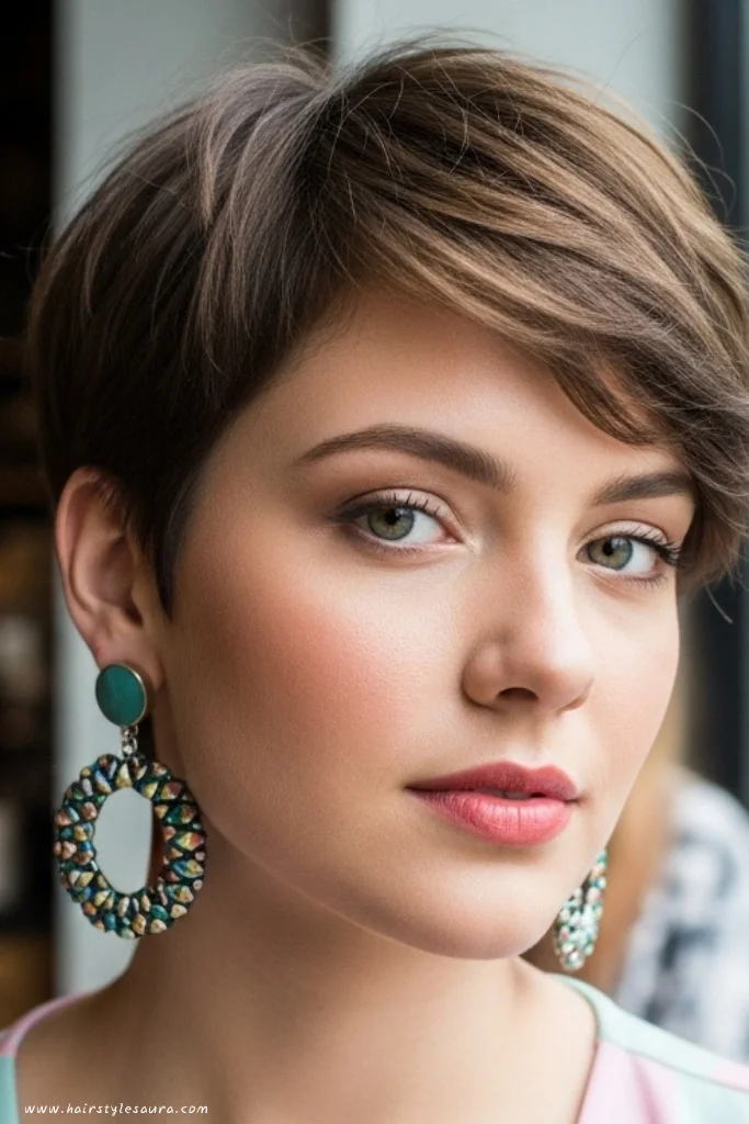 12 Bold Mullet Octopus Cut Ideas Women Are Loving Right Now 8 Pixie-Octopus Hybrid Cut