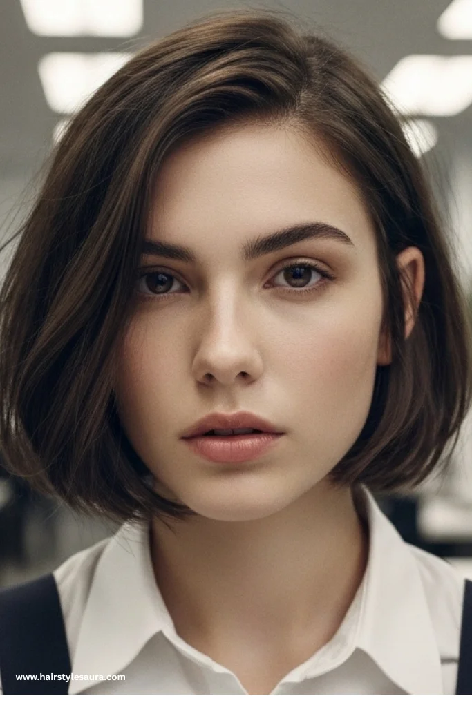 10 Korean Wolf Cut Ideas for Short Hair That Every Woman Will Love 8 Rounded Wolf Cut Bob