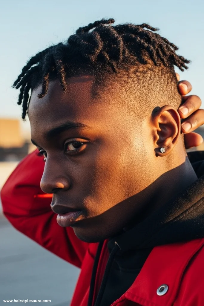 10 Short Short Hairstyles Black Men Can Rock with Confidence 8 Skin Fade with Mini Twists
