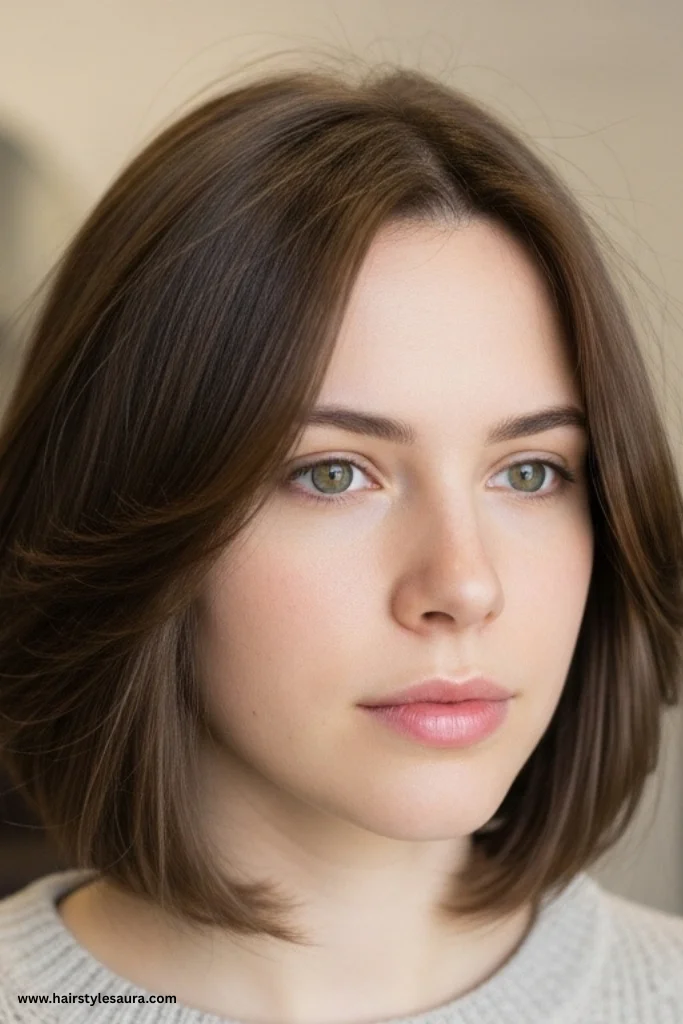 10 Flattering Layered Haircuts for Thick Hair Every Woman Should Try 8 U-Shaped Cut with Subtle Layers