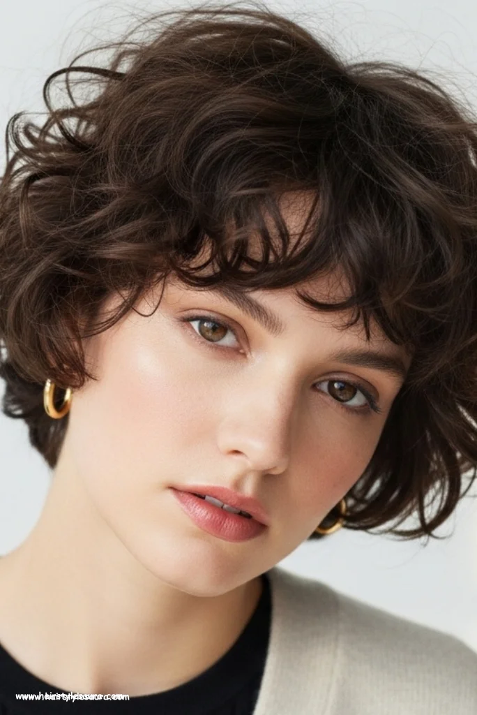 10 Gorgeous Layered Haircut for Curly Hair Ideas Every Woman Should Try 9 Layered Pixie for Curly Hair