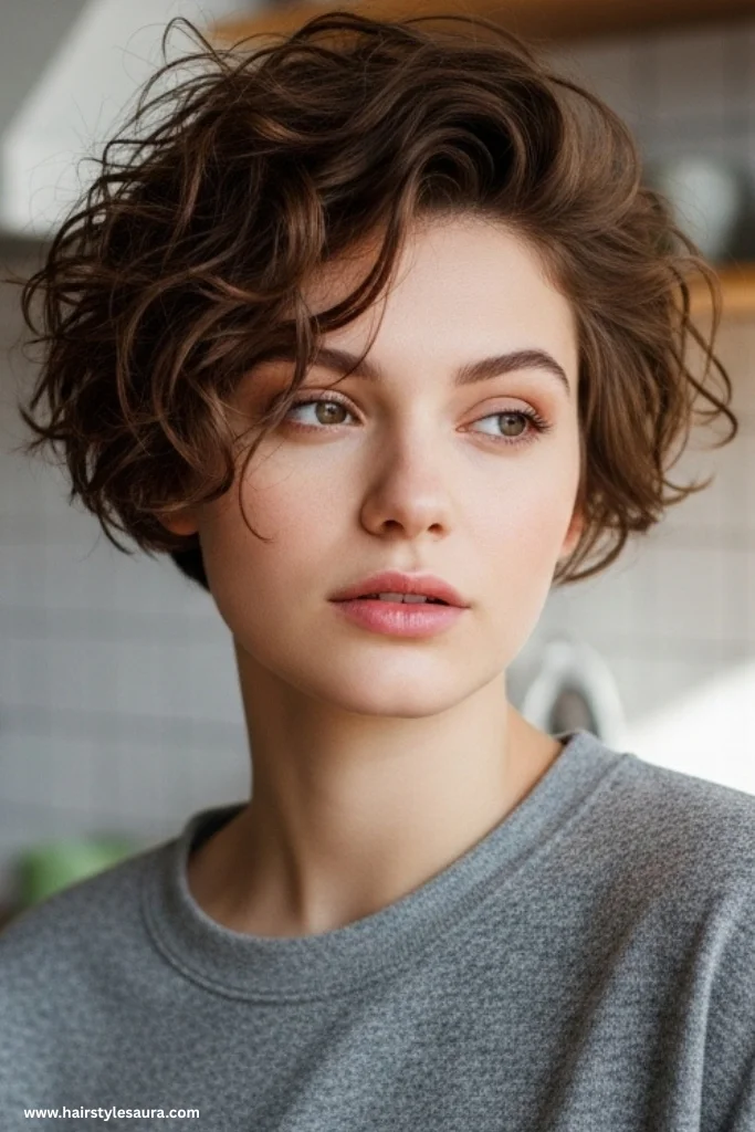 13 Stunning Curly Pixie Cuts 3C Ideas That Will Inspire Your Next Look 9 Messy Textured Pixie Cut
