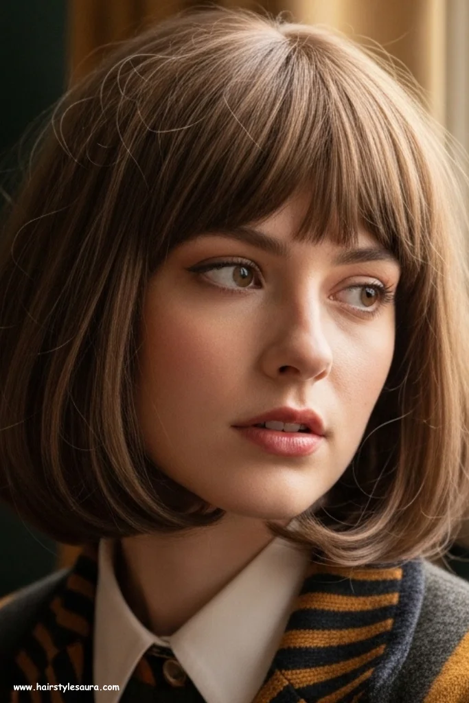 10 Gorgeous Shaggy Lob for Thick Hair Styles That Add Volume Without Bulk 9 Shoulder-Length Shaggy Lob with Flip Ends