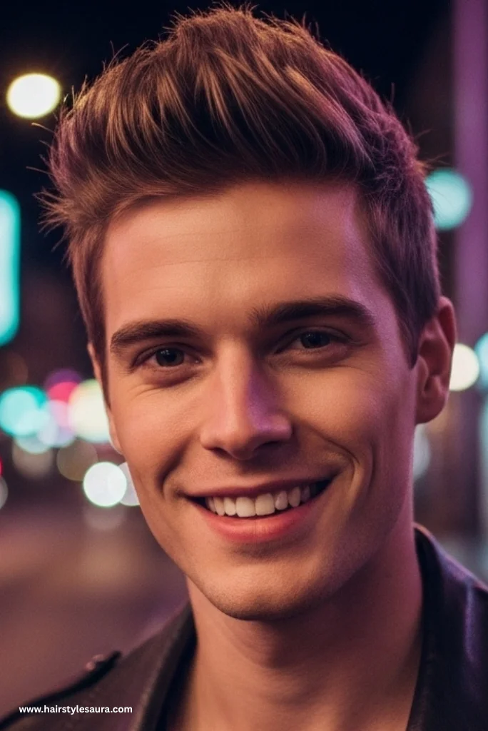 12 Bang Hairstyles Short Hair for Men That Redefine Style 9 Spiky Bangs