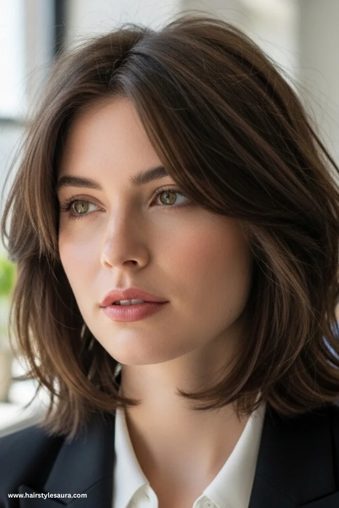 13 Stunning Shag Cuts for Fine Hair Ideas That Add Instant Volume 9 Textured Lob Shag