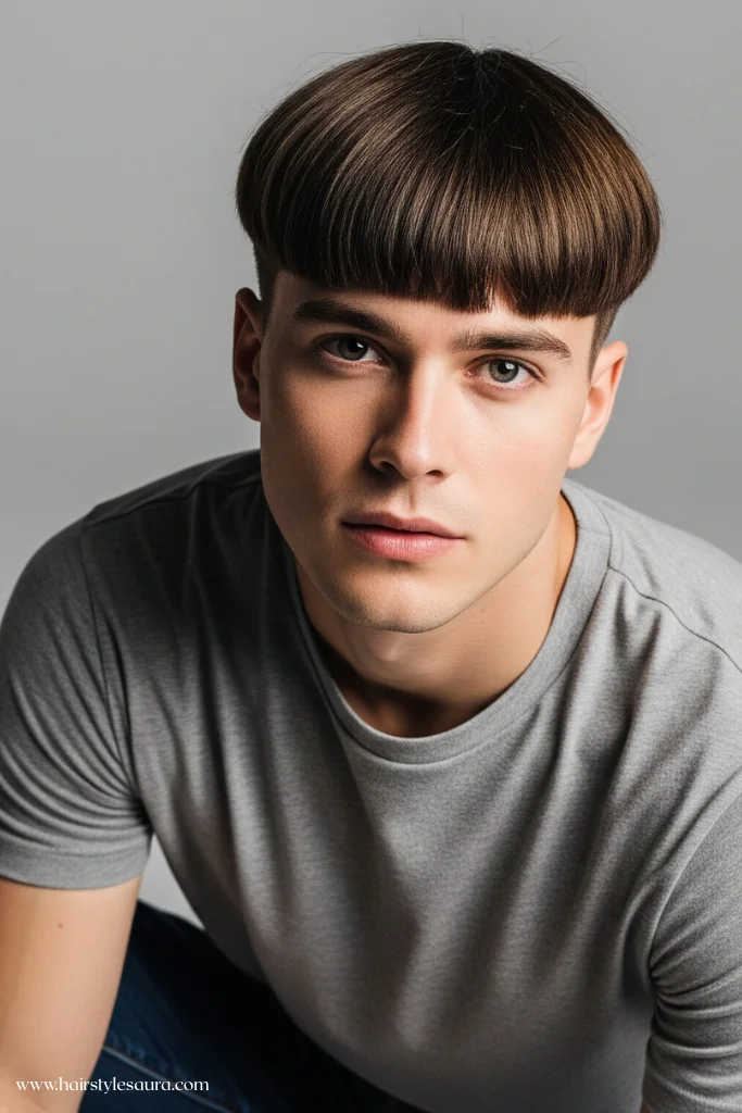10 Iconic Mens Hairstyles of the 90s That Are Making a Cool Comeback 9 The Bowl Cut