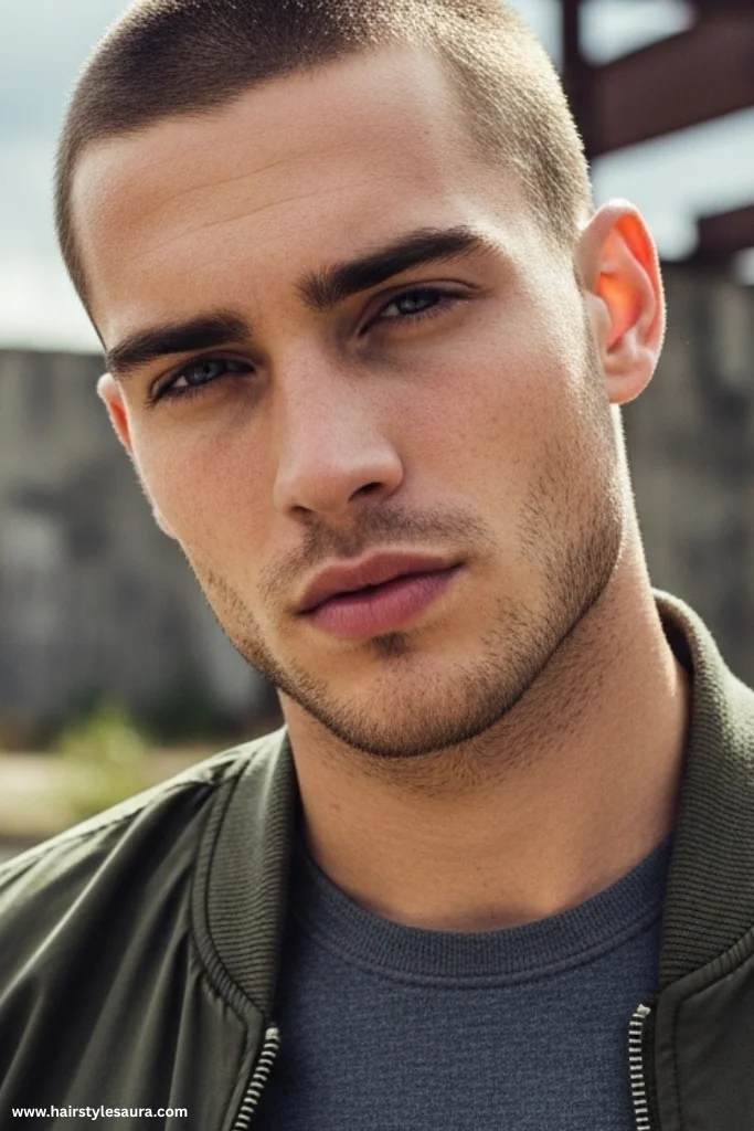 12 Timeless Vintage Hairstyles for Men Ideas to Rock with Confidence 9 Vintage Buzz Cut